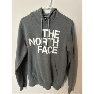 Mens The North Face Brand Proud Hoodie Gray Size Small Kangaroo Pouch Pockets S